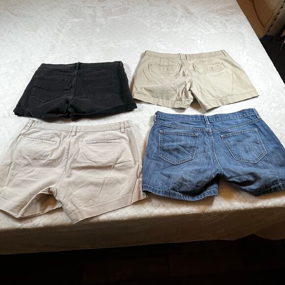 4 pairs of size 10 Old Navy Shorts - Picture 1 of 7